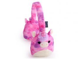 Lazer Built Squishmallows Plüss Vezeték nélküli Fejhallgató - Lola (HMSQM-BT-LOLA)